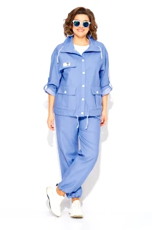 Брючный костюм LILIANA М1445 н голубой