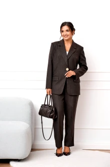 Брючный костюм AMUAR 1102 шоколад