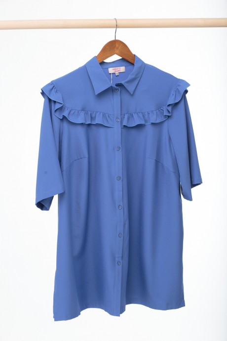 Рубашка Ликвидация Anelli 480 синий размер 54 #8