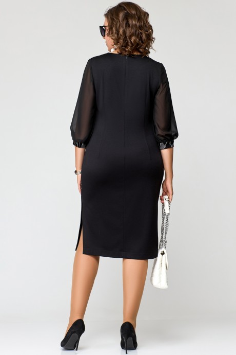 Вечернее платье Ликвидация EVA GRANT 7220-1 черный размер 48 #6