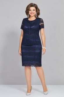 Вечернее платье Ликвидация Mira Fashion 5310-2 темно-синий #1