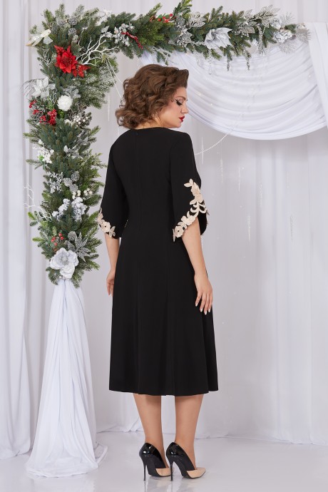 Вечернее платье Ликвидация Mira Fashion 5494 черный размер 56 #2
