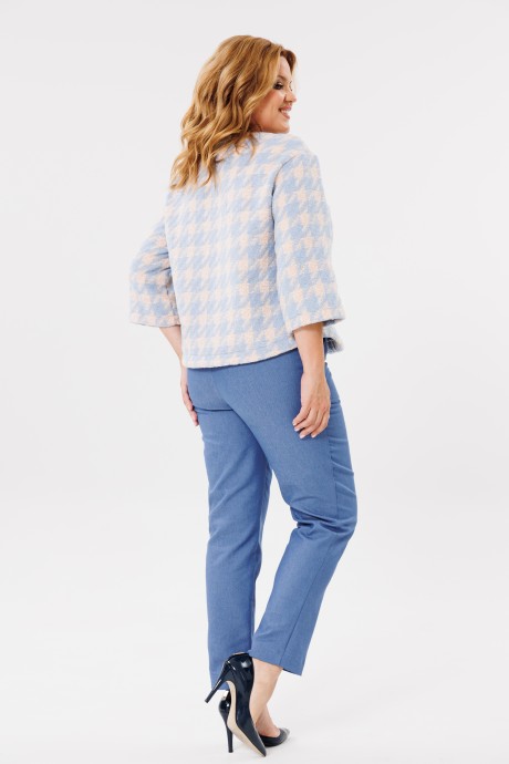 Костюм/комплект Ликвидация Michel Chic 1397 двойка голубой, деним размер 58 #7