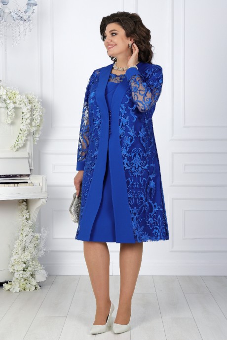 Костюм Ликвидация NINELE (Нинель Шик ) 5988 Васильковый размер 60 #3