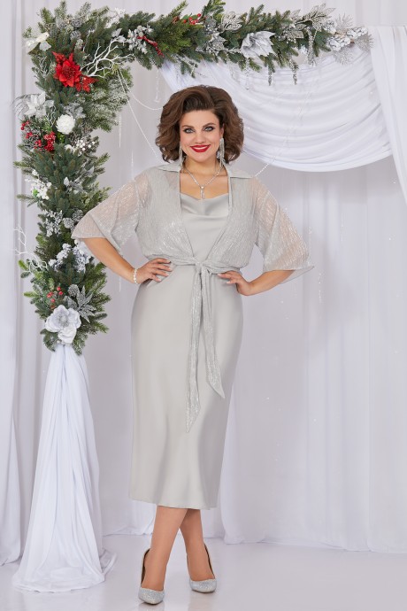Костюм Ликвидация Mira Fashion 5472 -3 серый размер 52 #1