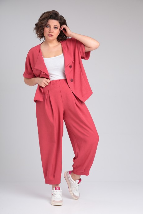 Костюм/комплект Ликвидация Michel Chic 1337/1 коралл размер 60 #4