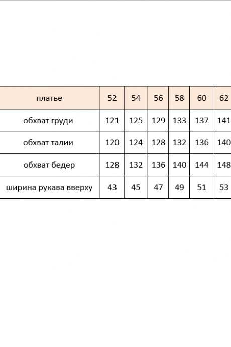 Платье Ликвидация Vittoria Queen 24873 синий+молочный размер 52 #7