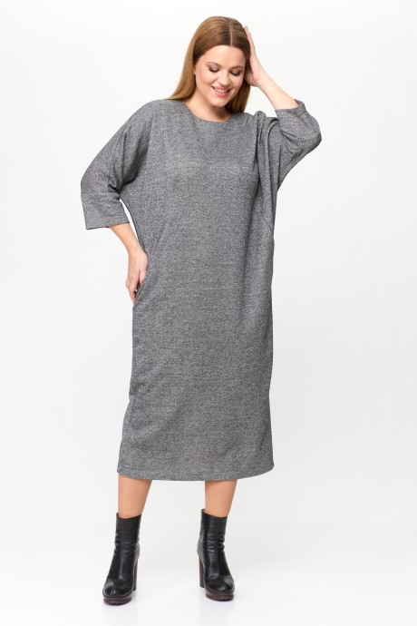 Платье Ликвидация Michel Chic 2157 графит, блеск размер 66 #4