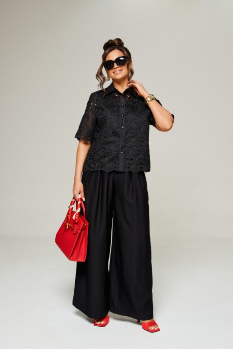 Костюм/комплект Ликвидация Beautiful&Free 6323 двойка черный размер 48 #2