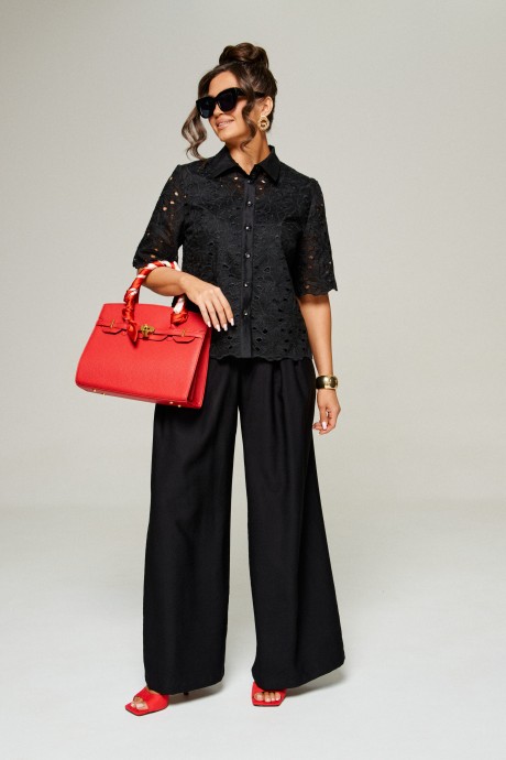 Костюм/комплект Ликвидация Beautiful&Free 6323 двойка черный размер 48 #3