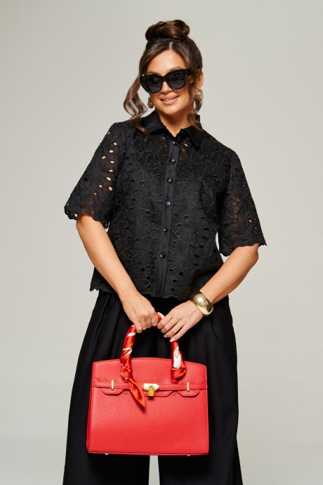 Костюм/комплект Ликвидация Beautiful&Free 6323 двойка черный размер 48 #4