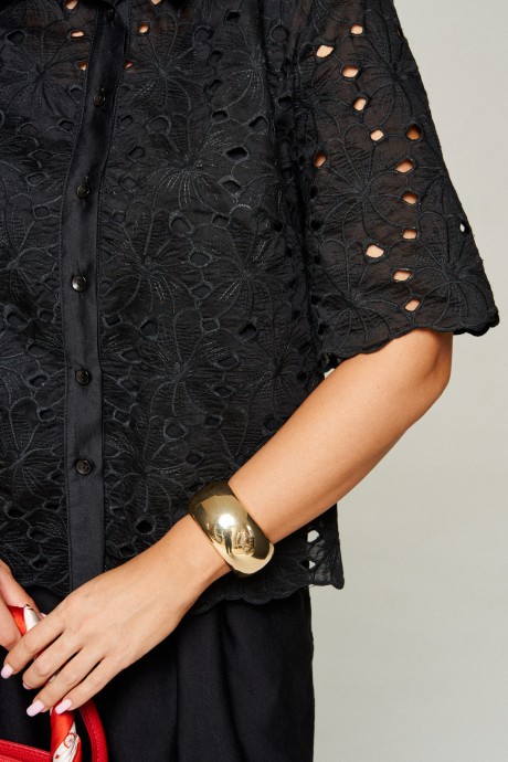 Костюм/комплект Ликвидация Beautiful&Free 6323 двойка черный размер 48 #7