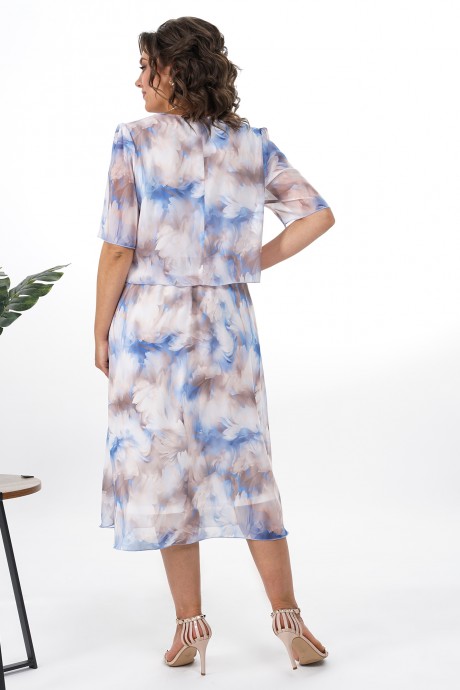 Платье Ликвидация ALANI COLLECTION 2370 мультиколор размер 52 #8
