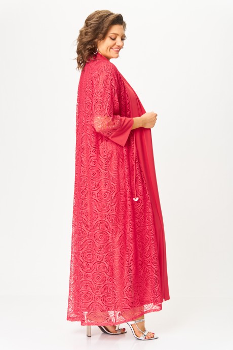 Костюм Ликвидация Michel Chic 1417 двойка коралл размер 56 #6