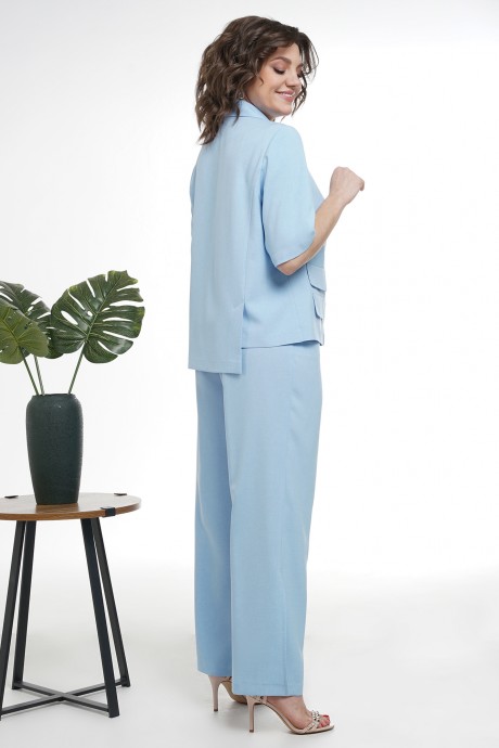 Костюм/комплект Ликвидация ALANI COLLECTION 2317 двойка голубой размер 56 #5