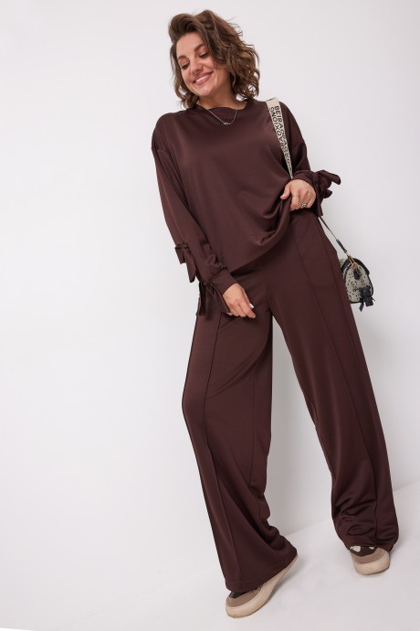 Костюм/комплект Ликвидация BegiModa 3098 двойка мокко размер 56 #5