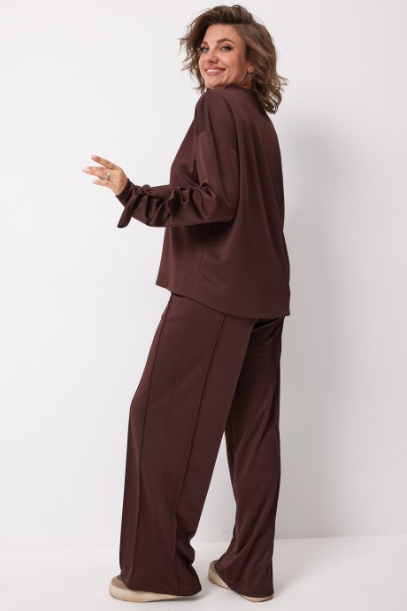 Костюм/комплект Ликвидация BegiModa 3098 двойка мокко размер 56 #7