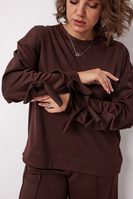 Костюм/комплект Ликвидация BegiModa 3098 двойка мокко размер 56 #9
