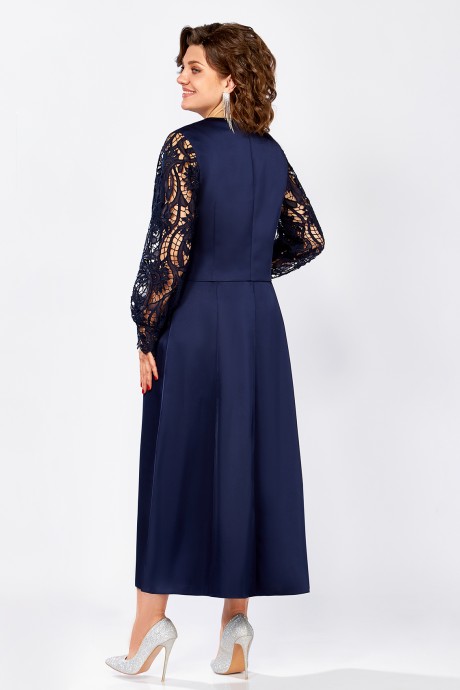 Костюм Ликвидация Mira Fashion 5579 темно-синий размер 56 #4