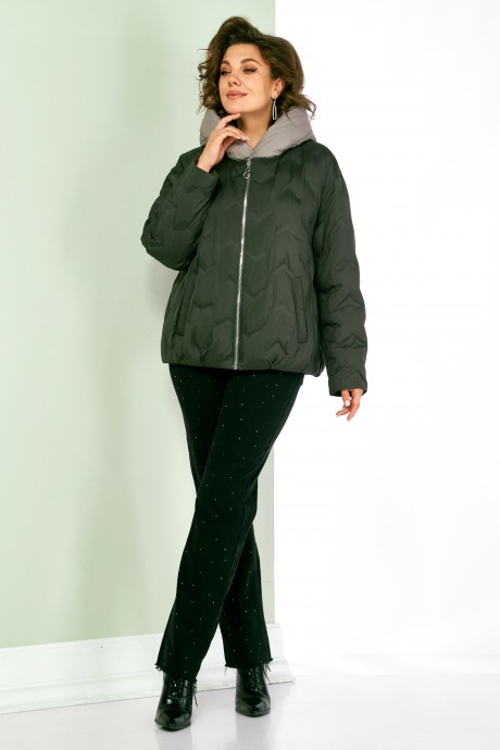 Куртка Ликвидация Shetti 2192 лесной размер 58 #6