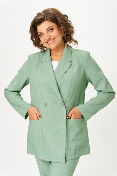 Костюм/комплект Ликвидация Anastasia Mak 1175 двойка -А мятный размер 60 #6