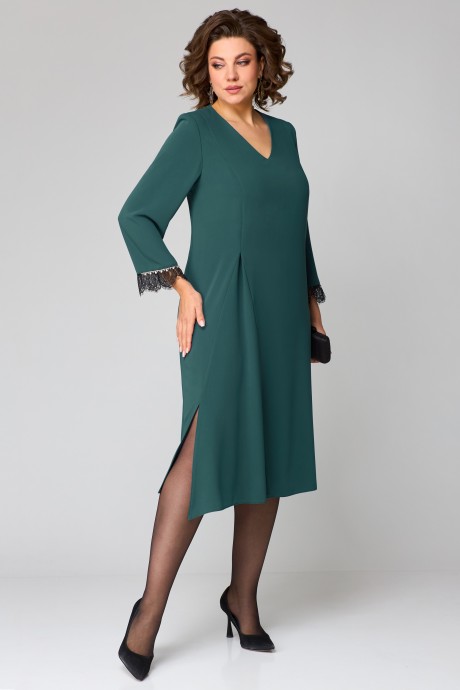 Вечернее платье Ликвидация Мишель Стиль 1228 зеленый опал размер 58 #1