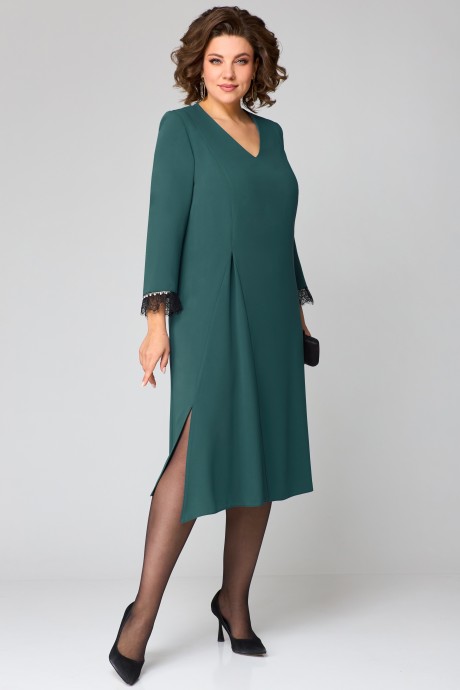 Вечернее платье Ликвидация Мишель Стиль 1228 зеленый опал размер 58 #2