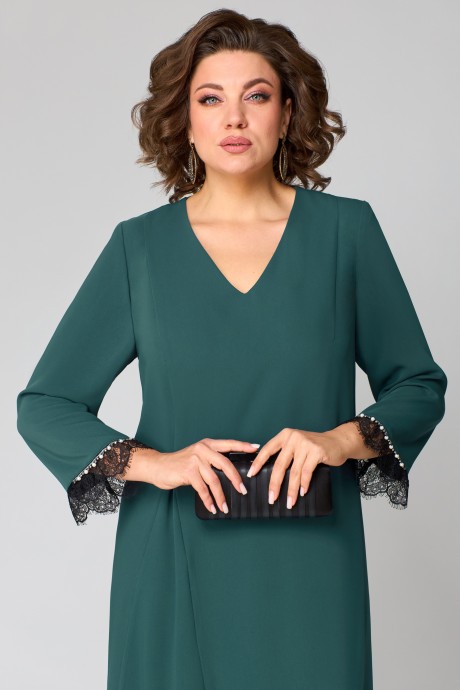 Вечернее платье Ликвидация Мишель Стиль 1228 зеленый опал размер 58 #7