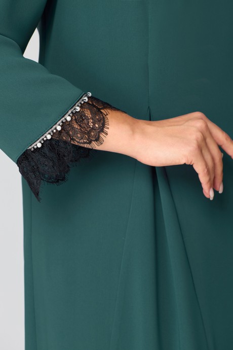 Вечернее платье Ликвидация Мишель Стиль 1228 зеленый опал размер 58 #8