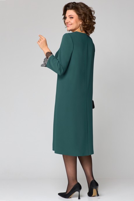 Вечернее платье Ликвидация Мишель Стиль 1228 зеленый опал размер 58 #10