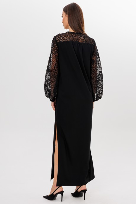 Платье Ликвидация KIVVIWEAR 4253 01 черный размер 48 #7