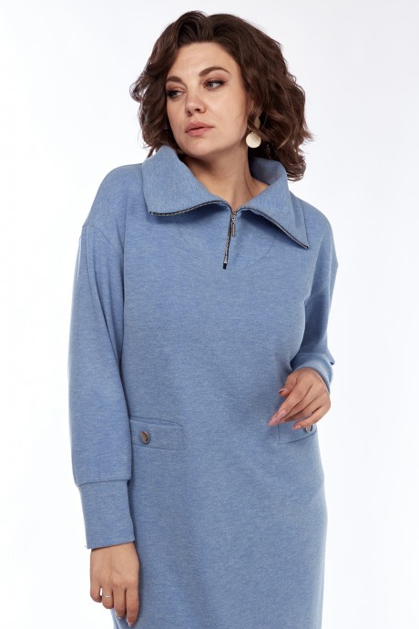 Платье Ликвидация Jurimex 3198 голубой размер 50 #4