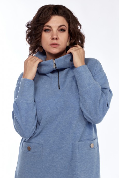 Платье Ликвидация Jurimex 3198 голубой размер 50 #5