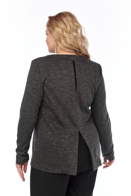 Джемпер (кофта) Ликвидация Элль-Стиль 2024 /3 графит размер 60 #7