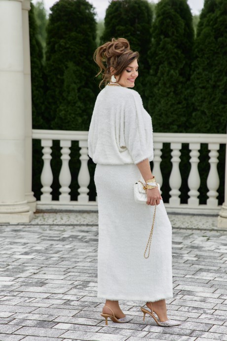 Костюм/комплект Ликвидация Vittoria Queen 26293  двойка молочный размер 60 #4