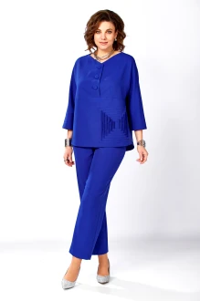 Брючный костюм Распродажа ZigzagStyle 631 двойка василек