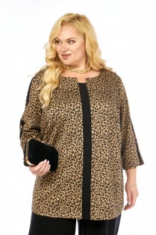 Джемпер (кофта) Распродажа Сибон 372 леопард