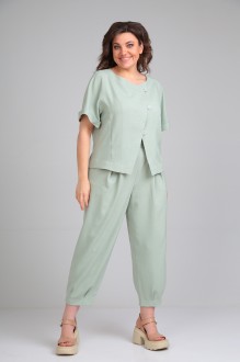 Брючный костюм Распродажа Michel Chic 1337/1 светло-зелёный