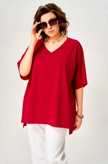 Джемпер (кофта) Распродажа Larini 090 ONE SIZE красный