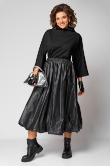 Юбочный костюм Распродажа Anastasia м-1283 черный