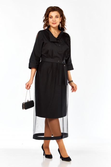 Платье Bagira 1082 черный размер 50-54 #1