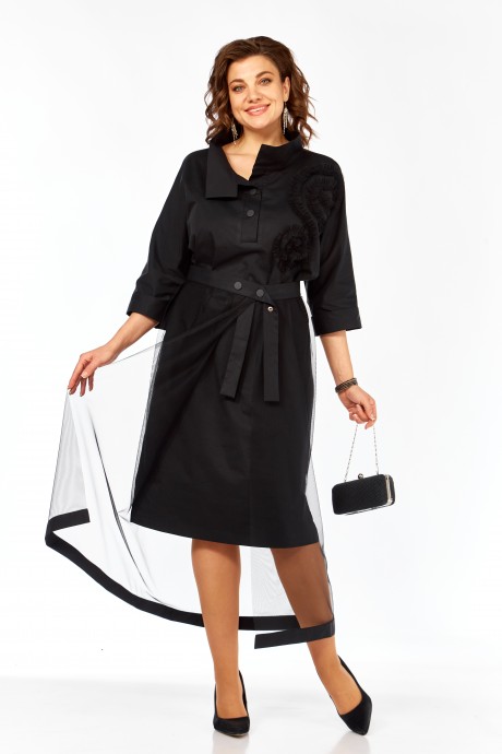 Платье Bagira 1082 черный размер 50-54 #2