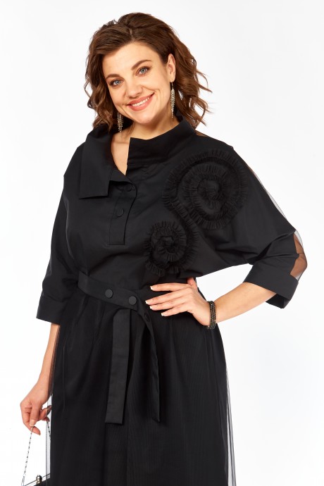 Платье Bagira 1082 черный размер 50-54 #4