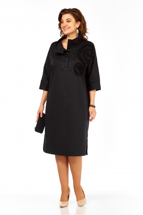Платье Bagira 1082 черный размер 50-54 #7