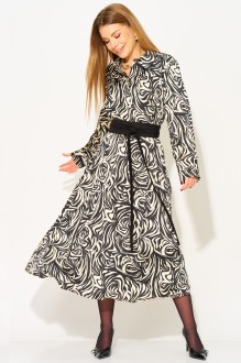 Платье Laikony L-943 черно-белый