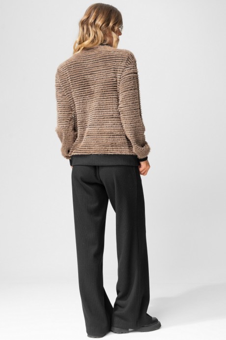 Костюм/комплект Laikony L-383 табак, черный размер 44-52 #9