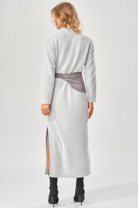 Платье Laikony L-573 серый размер 44-52 #8