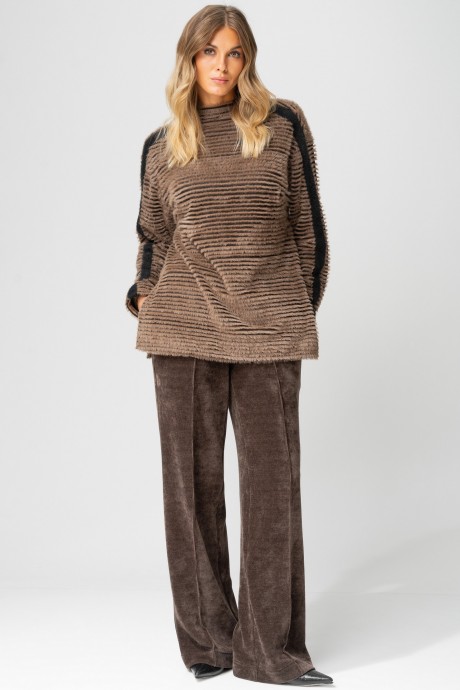 Брюки Laikony L-693 -2 капучино, кант размер 44-54 #8