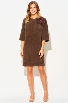 Платье Laikony L-904 шоколадный
