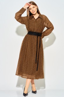 Платье Laikony L-943 бренди